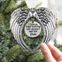 Christmas Memorial Hanging Ornaments Angel Wings